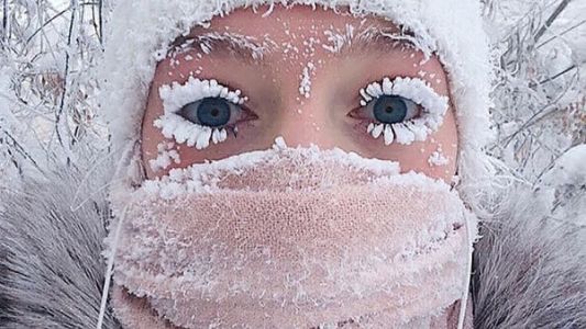 La ciudad más fría del mundo: se registraron 62 grados bajo cero