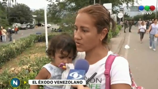 Miles de venezolanos intentan cruzar la frontera hacia Colombia luego de anunciarles el endurecimiento de los controles