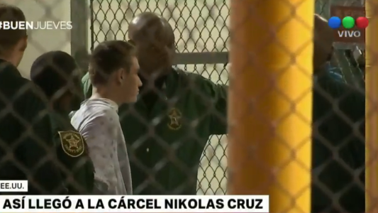 Así llegó a la cárcel el autor de la masacre de Florida