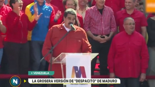 El baile de Nicolás Maduro