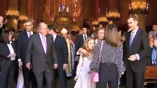 Lectura de labios: que se dijeron Sofía y Letizia durante el escándalo real