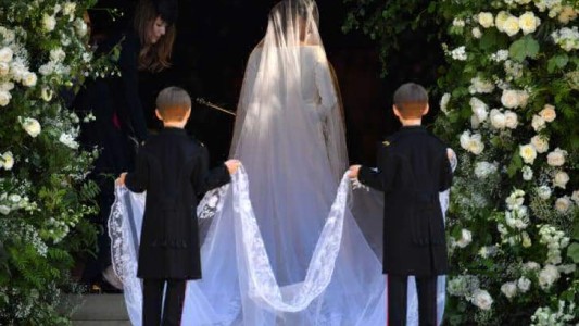 Boda Real: los detalles del vestido de Meghan
