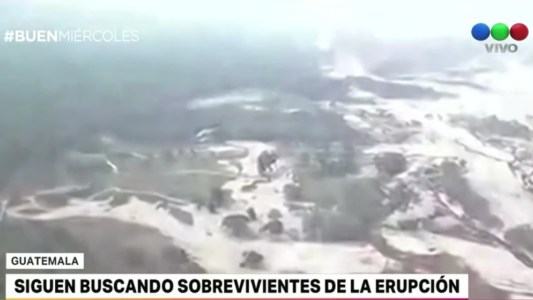 Siguen buscando sobrevivientes de la erupción en Guatemala: hay 192 desaparecidos