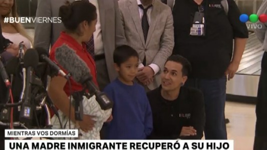 La inmigrante guatemalteca que recuperó a su hijo: "No me podía ir sin mi hijo"