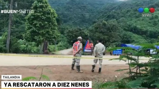 Rescate en Tailandia: empezó la última parte del operativo