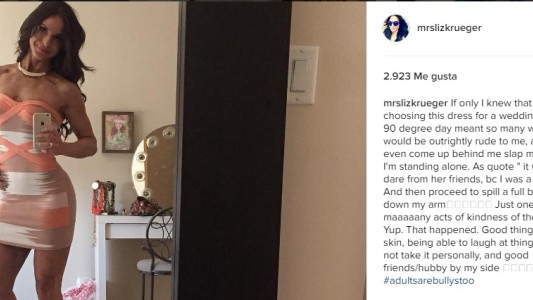 La valiente respuesta de la invitada a un casamiento que sufrió bullying por su vestido