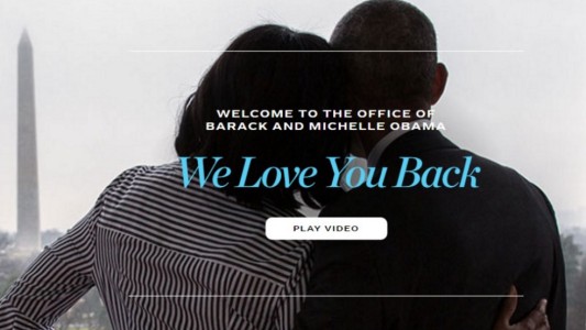 Los Obama estrenan web propia y ponen en marcha su nueva oficina en Washington