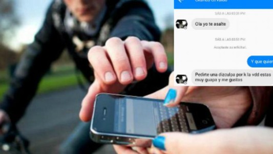 Luego de golpearla y robarle el celular, el ladrón le mandó una mensaje para obtener un cita
