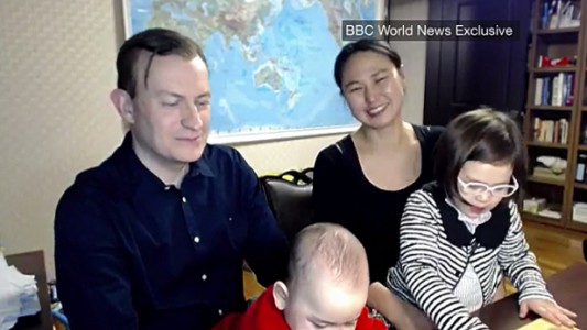 Habló el analista de la BBC que se volvió viral: "Me costó aguantar la risa"