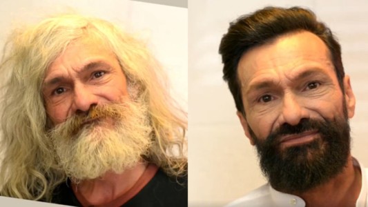 Video viral: el vagabundo que se convirtió en hipster por un simple cambio de look