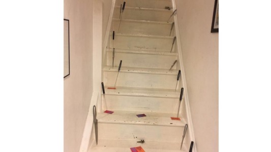 Esta imagen representa la "horrible realidad" que viven las mujeres víctimas de la violencia de género