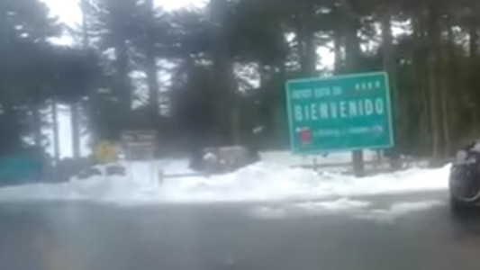 Indignadísimo: un hombre grabó un video para mostrar las diferencias entre las rutas argentinas y chilenas