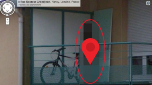 La extraña criatura que Google Street View eliminó de sus fotos