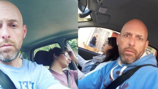 El instructor de manejo que es FUROR por sus posteos en Instagram