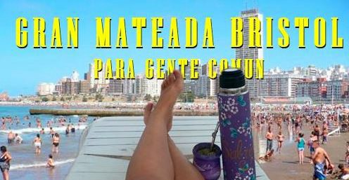 La "gran mateada en la Bristol", un evento viralizado que espera un aluvión de turistas en Mar del Plata