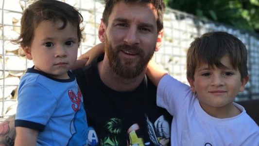 La tierna imagen de Thiago Messi que conquistó a todos en las redes sociales