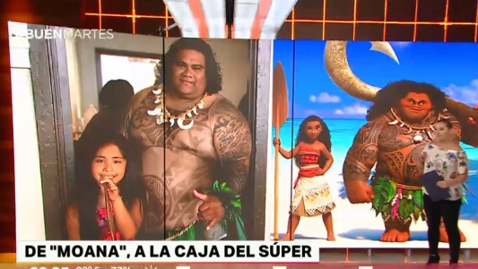Viral tierno: dos nenas confunden al cajero de un supermercado con un personaje de la película "Moana"