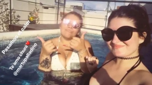 Morena Rial se tapó el tatuaje con el nombre de su ex novio: mirá su nuevo diseño