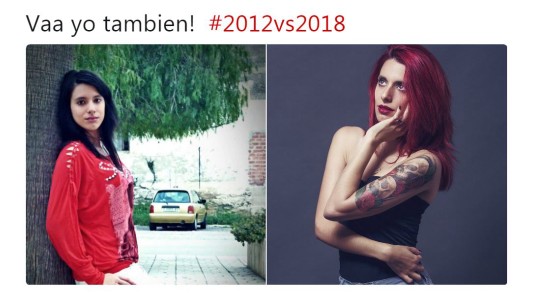 2012 vs 2018: el nuevo desafío viral que es furor en las redes