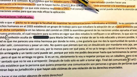 Una declaración de amor oculta en un resumen de la facultad enamora a todos en las redes sociales