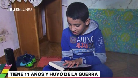 El sueño de Firas: el nene sirio que llegó al país escapando de la guerra