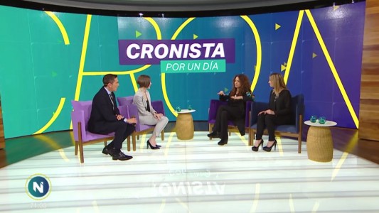Cronista por un día: Patricia Sosa nos acompañó a una escuela en el Día del Maestro
