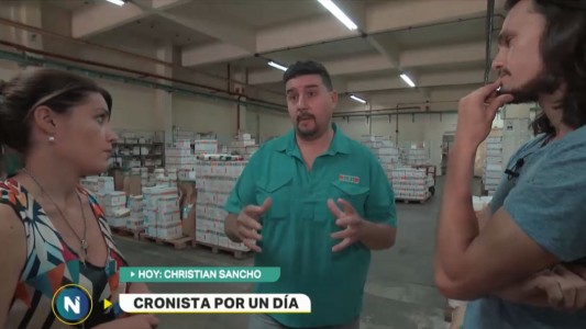 Cronista por un día: Christian Sancho visita una fábrica recuperada