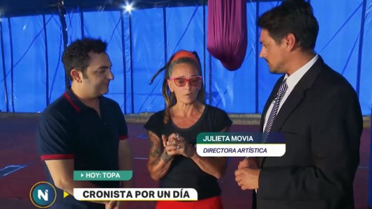 Cronista por un día: Topa y una visita al mundo del circo