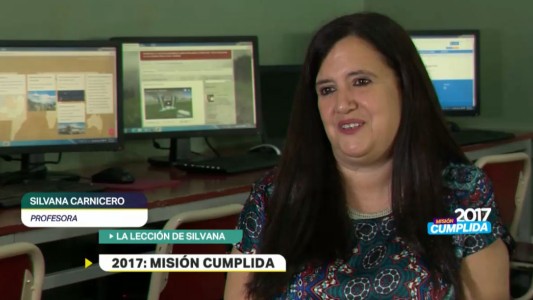 "2017: misión cumplida": la historia de Silvana, nominada a mejor maestra del mundo