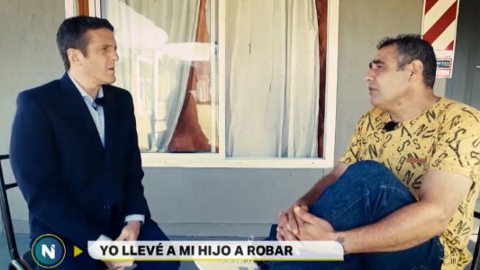 “Yo llevé a mi hijo a robar”