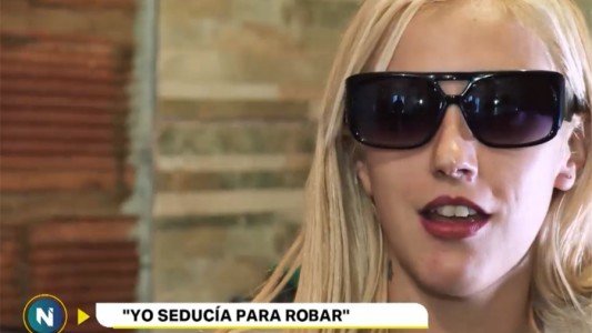 "Yo seducía para robar"