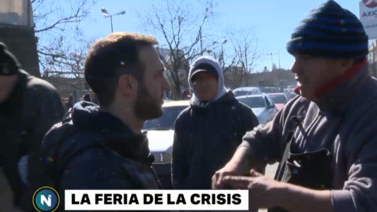 "La feria de la crisis": así es el lugar en el que se vende todo usado