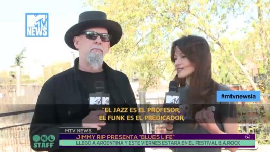 Jimmy Rip presenta "Blues life"