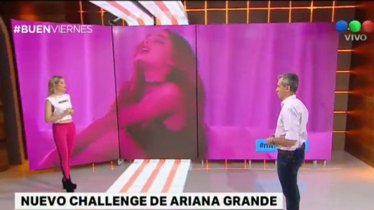 #StoolChallenge, el nuevo desafío viral de Ariana Grande