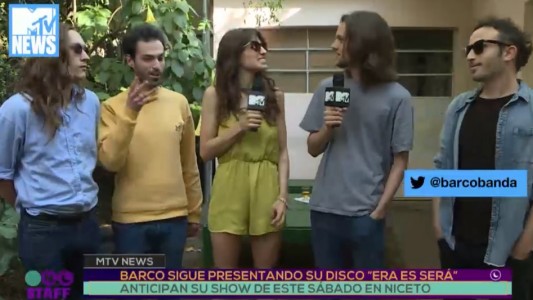 Barco sigue presentando su disco