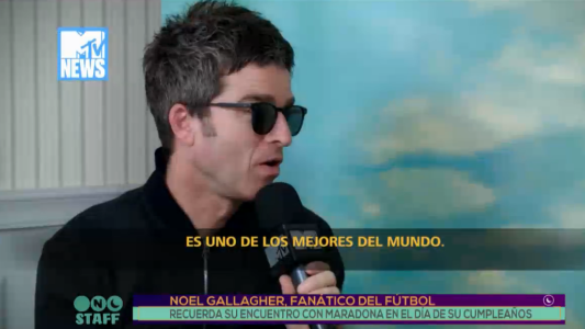Noel Gallagher, fanático del fútbol