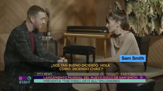 Lanzamiento mundial del nuevo disco de Sam Smith