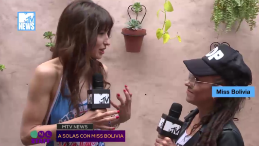 A solas con Miss Bolivia