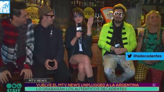 Los Decadentes en MTV