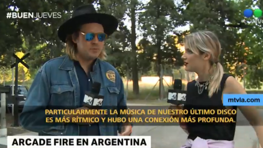 Arcade Fire en Argentina