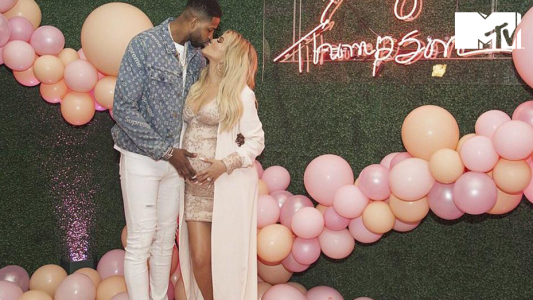 Las fotos íntimas del baby Shower de Khloé Kardashian