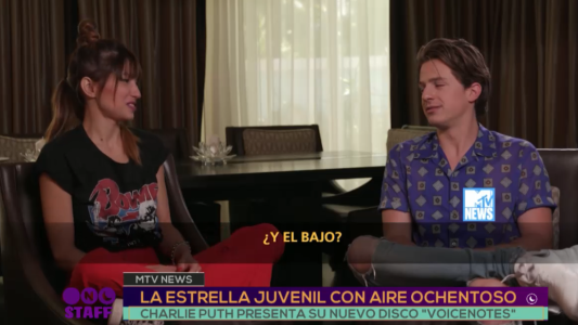 Charlie Puth presenta su nuevo disco "Voicenotes"