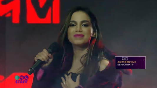 Anitta la rompió en el Estudio MTV