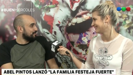 Abel Pintos lanzó "La familia festeja fuerte"