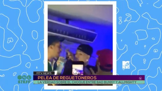 Pelea de los reguetoneros Bad Bunny y Almighty