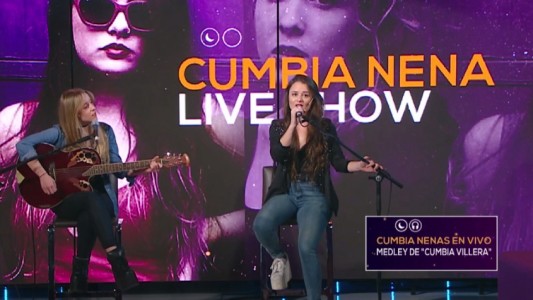 El show de Cumbia Nena en Staff