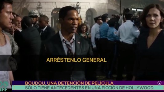 Boudou, una detención de película