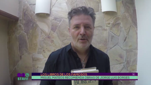 ¿Qué está leyendo Miguel Mateos?