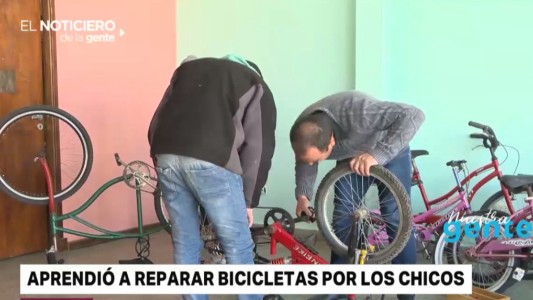 Nuestra gente: el ángel de la bicicleta