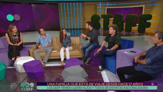 Aventura familiar: están de viaje desde el año 2000